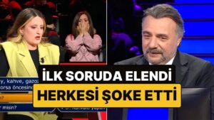Kim Milyoner Olmak İster&apos;in İlk Sorusunda Elendi, Stüdyo Resmen Buz Kesti!