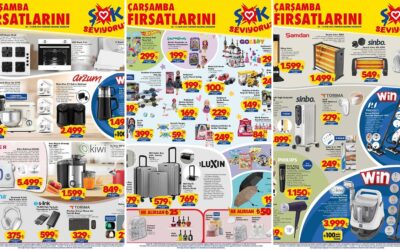 ŞOK&apos;a Koltuk ve Halı Yıkama Makinesi Geliyor! 8 Ekim 2025 ŞOK Aktüel Ürünler Kataloğu