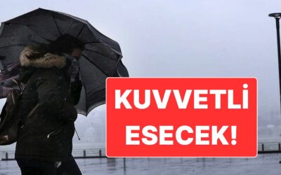 19 Kasım Çarşamba Hava Durumu: Marmara İçin Kuvvetli Fırtına Uyarısı