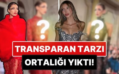 Makyajı Dikkat Çekti: Tamamen Transparan Elbisesiyle Podyumda Yürüyen Şevval Şahin Geceye Damga Vurdu!
