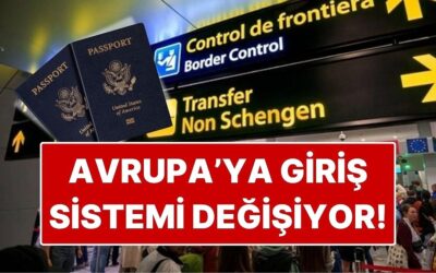 Avrupa’ya Giriş Çıkış Sistemi Değişiyor! Pasaport Kontrollerine Son