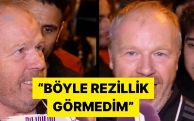 Fanatik Beşiktaş Taraftarı İngiliz Beşiktaş&apos;ın Geldiği Duruma İsyan Etti
