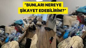 KYK Yurdunda Kalan Öğrenci Oda Arkadaşlarınının Dağınıklığını İfşa Etti