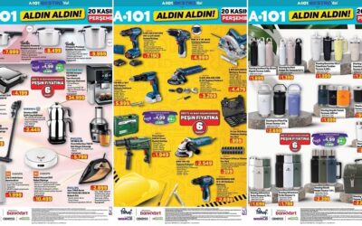 A101&apos;e Stanley Termos Çeşitleri Geliyor! 20 Kasım 2025 İnternete Özel Aldın Aldın Kataloğu