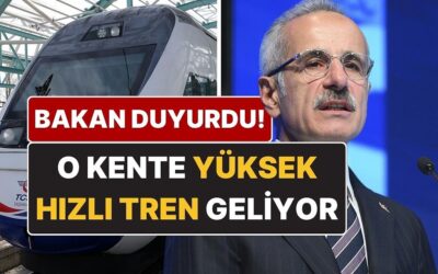 Bakan Uraloğlu Duyurdu: Bursa&apos;ya 2026 Yılında Yüksek Hızlı Tren Geliyor