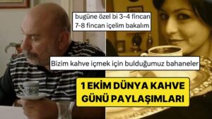 1 Ekim Dünya Kahve Günü&apos;nü Goygoyuyla Şenlendiren Kahveseverlerin Paylaşımları