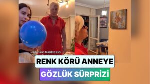 Bir Kadın Renk Körü Olan Tasarımcı Annesine Gözlük Alarak Kendi Tasarımlarını İnceletti