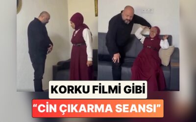 Korku Filmi Sahnesi Gibi: Kayseri&apos;de Bir Cin Çıkarma Seansı Sosyal Medyada Viral Oldu