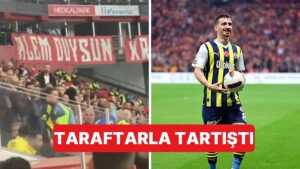 Fenerbahçe&apos;de Mert Hakan Yandaş ile Samsunspor Taraftarı Arasındaki Tartışmaya Polis Müdahalesi
