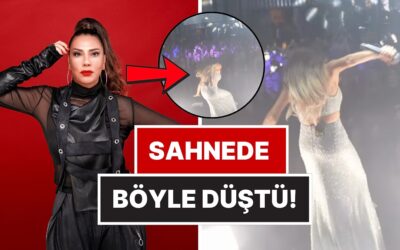 Talihsiz Kaza: Işın Karaca Sahnede Şarkı Söylerken Bir Anda Yere Kapaklandı!