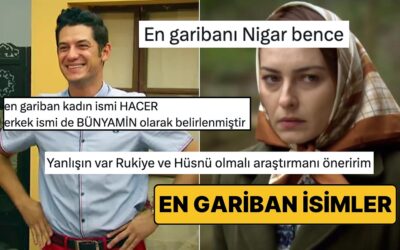 En Gariban Kadın ve Erkek İsimlerini Seçen Sosyal Medya Ahalisi