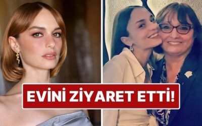 Nilperi Şahinkaya Bir Süre Önce Vefat Eden Annesinin Evini Ziyaret Ederek Duygularını Paylaştı