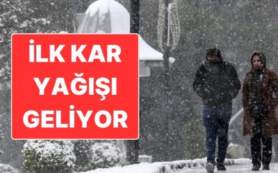 12 Ekim Hava Durumu: Mevsimin İlk Kar Yağışı Geliyor