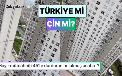 Türkiye mi Çin mi? Esenyurt&apos;ta Bulunan 45 Katlı Binanın Görüntüsü Baş Döndürdü