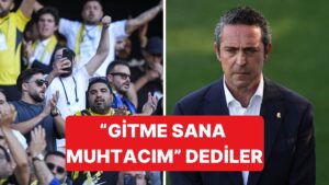 Fenerbahçe&apos;de Seçimi Kazanan Sadettin Saran&apos;ın Destekçileri &quot;Gitme Sana Muhtacım&quot; Tezahüratı Yaptı