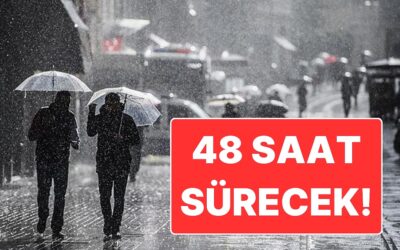İstanbul’a Yağışı &quot;Aşağı Seviye Jet Akımı&quot; Getirecek: Bakanlıktan Şile ve Beykoz Uyarısı
