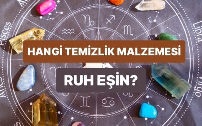 Burcuna Göre Hangi Temizlik Malzemesi Senin Ruh Eşin?