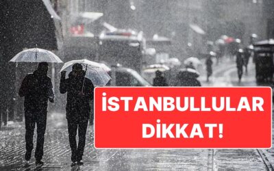 16 Ekim Hava Durumu: İstanbul’da Gün İçinde Ara Ara Yağmur Geçişleri Bekleniyor