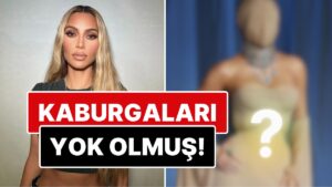 Ödül Törenine Yüzü Kapalı Katılan Kim Kardashian'ın İçine Çöken Kaburgaları Dikkat Çekti!