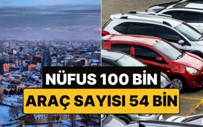 Nüfusu 100 Bin Olan İlimize Kayıtlı Araç Sayısı 50 Bini Aştı