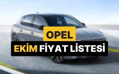 Ekim 2025 Opel Fiyat Listesi: Opel Corsa, Astra, Frontera, Mokka ve Grandland Güncel Fiyatlar