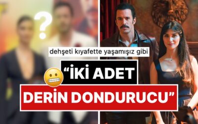 &quot;Dehşet Bey mi Kıyafet mi?&quot; Tuba Büyüküstün ve Barış Arduç&apos;un Kombini Ayrı Buz Kesmiş Hali Ayrı Göze Battı!