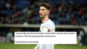 Cinsel Saldırı Davası Bulunan Atakan Karazor&apos;un İspanya Maçında Oyuna Girmesi Tepki Çekti