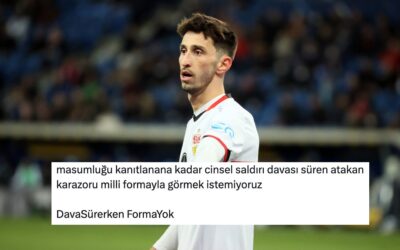 Cinsel Saldırı Davası Bulunan Atakan Karazor&apos;un İspanya Maçında Oyuna Girmesi Tepki Çekti