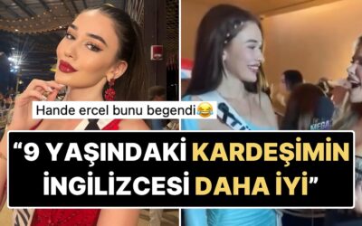 Miss Universe Türkiye Temsilcimiz Ceren Arslan&apos;ın İngilizcesi Tartışma Yarattı