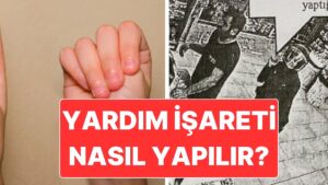 Kadınların Yardım İşareti Nasıl Yapılır? Hatice Yalman da 4 Parmak İşareti ile Yardım İstemiş