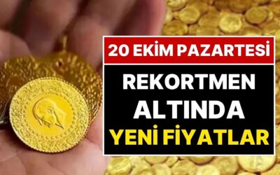 20 Ekim Pazartesi Altın Fiyatları: Altın Düştü mü? Altın Ne Kadar Oldu?