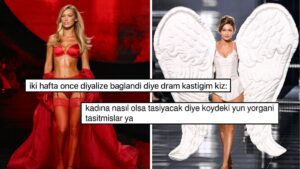 2025 Victoria’s Secret Şovundan Goygoy Malzemesi Çıkaran X Kullanıcıları Ortamı Şenlendirdi!