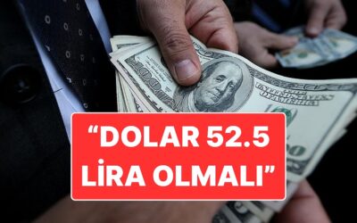 Fon Yöneticisi Işık Ökte’den Dolar Yorumu: &quot;1 Dolar 52,5 Lira Olmalı&quot;