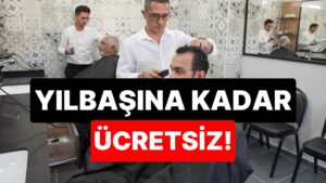 Yılbaşına Kadar Ücretsiz: Türkiye’nin İlk “Kent Berberi” Açıldı!