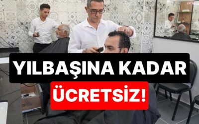 Yılbaşına Kadar Ücretsiz: Türkiye’nin İlk “Kent Berberi” Açıldı!