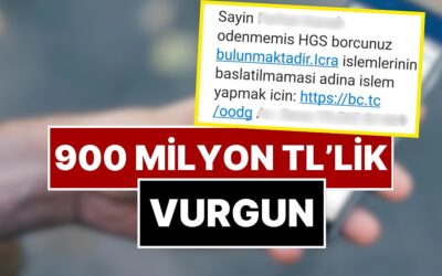 900 Milyon TL Vurgun Yapmışlar! “HGS Borcunuz Var, Kargonuz Var” Mesajlarına Gözaltı