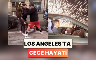 Los Angeles&apos;in Gece Hayatından Derlenen Görüntüler Sosyal Medyada Gündem Oldu