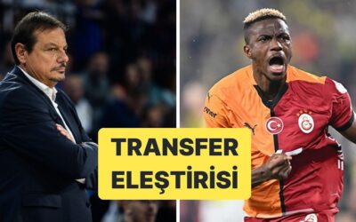 Ergin Ataman&apos;dan Galatasaray ve Süper Lig İçin Transfer Eleştirisi Geldi