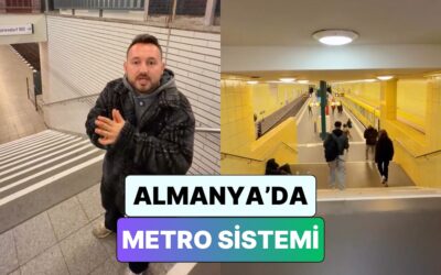 İçerik Üreticisi Samet Jankovic Almanya&apos;da Herhangi Bir Turnikenin Bulunmadığı Metro Sistemini Paylaştı