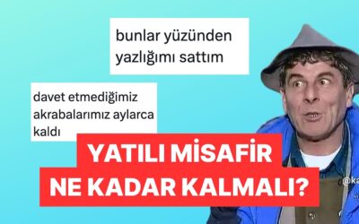 Eve Çökercesine Yerleşen Yatılı Misafirlerden Şikayet Eden Kadın Viral Oldu