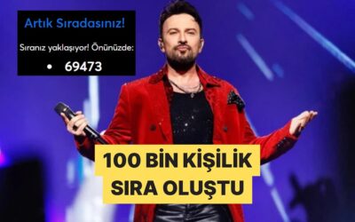 Dijital Kuyruklar Oluştu! Tarkan Konserlerinin Tüm Biletleri Saatler İçinde Tükendi