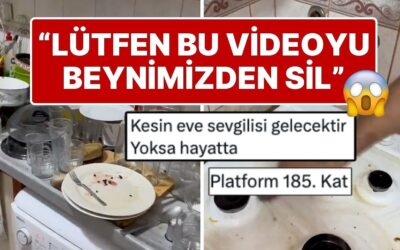 Öğrenci Evinin Mutfağını Bir Aydır Temizlemeyen Gencin Temizlik Videosu İçinizi Rahatlatacak