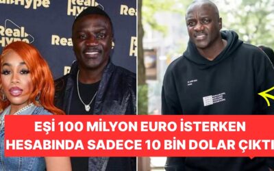 Nafakadan mı Kaçıyor? Dünyaca Ünlü Şarkıcı Akon&apos;un Banka Hesabındaki Para Miktarı Herkesi Şaşırttı