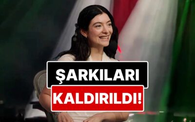 Lorde&apos;un Şarkıları İsrail’deki Müzik Platformundan Kaldırıldı: Filistin’e Destek Mesajı Gündem Oldu
