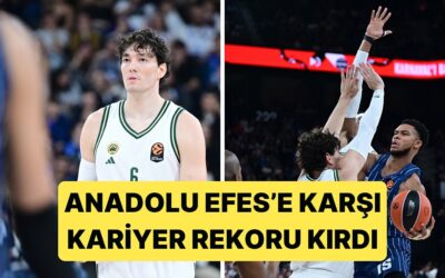 Cedi Osman, EuroLeague&apos;de Kariyer Rekorunu Bir Kez Daha Anadolu Efes&apos;e Karşı Kırdı
