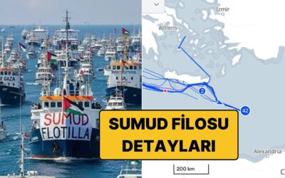 Sumud Filosu Nerede, Kaç Gemi? Sumud Filosu Canlı Takip