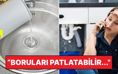 Uzmanlar Lavaboya Kaynar Su Dökenleri Uyardı: Tesisatınıza Kalıcı Hasar Verebilir!