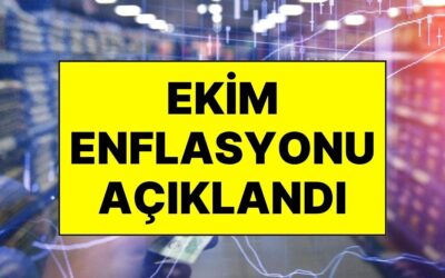 TÜİK, Ekim Ayı Enflasyon Verilerini Açıkladı: Enflasyon Kaç Oldu?