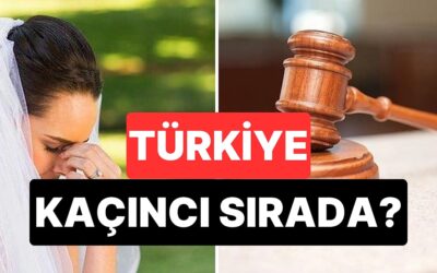 Türkiye Kaçıncı Sırada? Dünyanın En Çok Boşanan Ülkeleri Belli Oldu