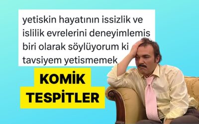 Hayata Dair Tespitlerini Mizah Sosu Katarak Paylaşan Kişiler